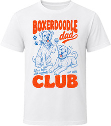 Boxerdoodle Dad Club T Shirt