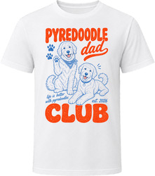 Pyredoodle Dad Club T Shirt Pyredoodle Dad Club T Shirt