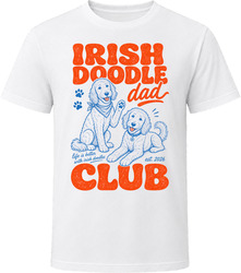 Irish Doodle Dad Club T Shirt