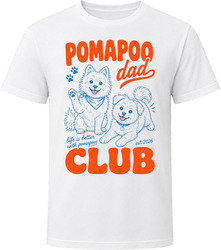 Pomapoo Dad Club T Shirt