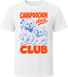 Cavapoochon Dad Club T Shirt
