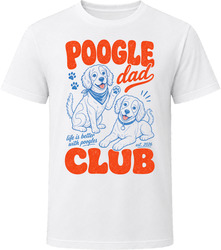 Poogle Dad Club T Shirt