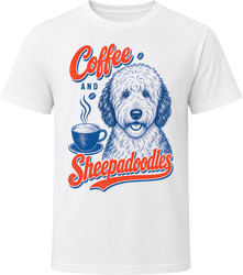 Coffee And Sheepadoodles T Shirt