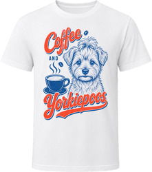 Coffee And Yorkiepoos T Shirt