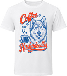 Coffee And Huskydoodles T Shirt Coffee And Huskydoodles T Shirt