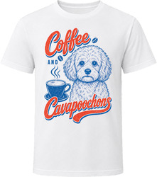 Coffee And Cavapoochons T Shirt