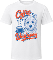Coffee And Westiepoos T Shirt