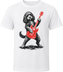 Cockapoo Playing Guitar T Shirt
