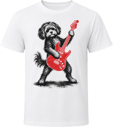 Maltipoo Playing Guitar T Shirt Maltipoo Playing Guitar T Shirt