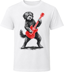 Whoodle Playing Guitar T Shirt Whoodle Playing Guitar T Shirt