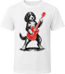 Springerdoodle Playing Guitar T Shirt