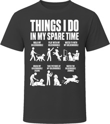Things I Do In My Spare Time Goldendoodle T Shirt
