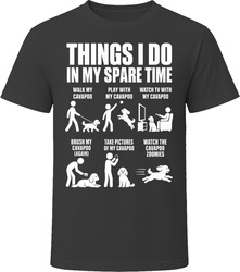 Things I Do In My Spare Time Cavapoo T Shirt