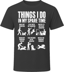 Things I Do In My Spare Time Havapoo T Shirt