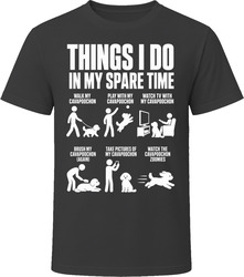 Things I Do In My Spare Time Cavapoochon T Shirt