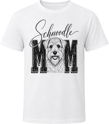 Schnoodle Mom Script T Shirt