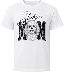 Shihpoo Mom Script T Shirt Shihpoo Mom Script T Shirt