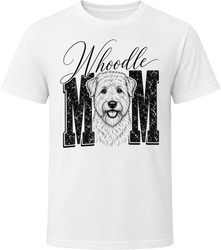 Whoodle Mom Script T Shirt