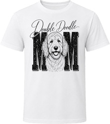 Double Doodle Mom Script T Shirt Double Doodle Mom Script T Shirt