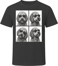 Goldendoodle Photobooth Sunglasses T Shirt Goldendoodle Photobooth Sunglasses T Shirt