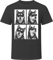 Huskydoodle Photobooth Sunglasses T Shirt