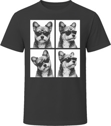 Corgipoo Photobooth Sunglasses T Shirt