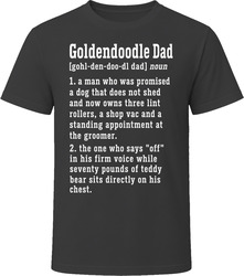 Goldendoodle Dad Definition T Shirt Goldendoodle Dad Definition T Shirt