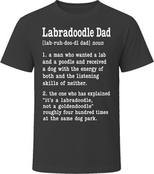 Labradoodle Dad Definition T Shirt