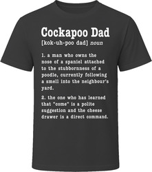 Cockapoo Dad Definition T Shirt