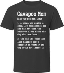 Cavapoo Mom Definition T Shirt