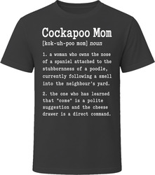 Cockapoo Mom Definition T Shirt