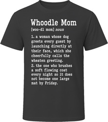 Whoodle Mom Definition T Shirt Whoodle Mom Definition T Shirt