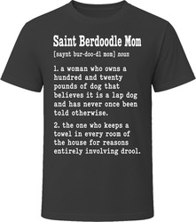 Saint Berdoodle Mom Definition T Shirt