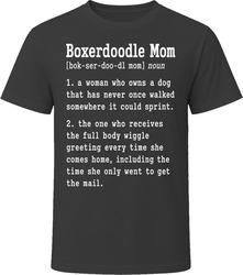 Boxerdoodle Mom Definition T Shirt Boxerdoodle Mom Definition T Shirt