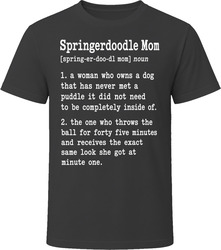 Springerdoodle Mom Definition T Shirt Springerdoodle Mom Definition T Shirt