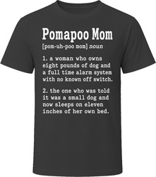 Pomapoo Mom Definition T Shirt