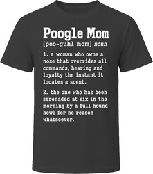 Poogle Mom Definition T Shirt Poogle Mom Definition T Shirt