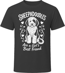 Sheepadoodles Are A Girls Best Friend T Shirt