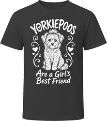 Yorkiepoos Are A Girls Best Friend T Shirt