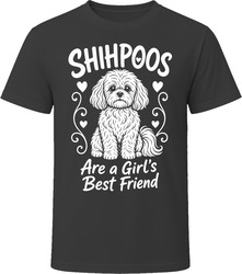Shihpoos Are A Girls Best Friend T Shirt Shihpoos Are A Girls Best Friend T Shirt