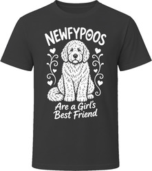 Newfypoos Are A Girls Best Friend T Shirt