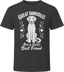 Great Danoodles Are A Girls Best Friend T Shirt Great Danoodles Are A Girls Best Friend T Shirt