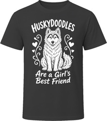 Huskydoodles Are A Girls Best Friend T Shirt Huskydoodles Are A Girls Best Friend T Shirt