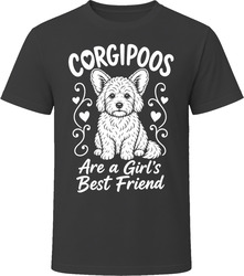 Corgipoos Are A Girls Best Friend T Shirt Corgipoos Are A Girls Best Friend T Shirt