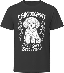 Cavapoochons Are A Girls Best Friend T Shirt