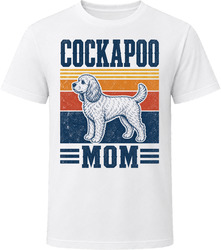 Cockapoo Mom Retro Sunset T Shirt