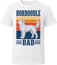 Bordoodle Dad Retro Sunset T Shirt Bordoodle Dad Retro Sunset T Shirt