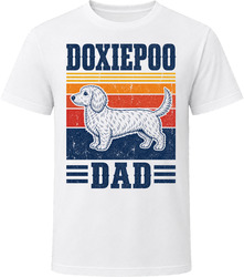 Doxiepoo Dad Retro Sunset T Shirt