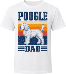 Poogle Dad Retro Sunset T Shirt Poogle Dad Retro Sunset T Shirt