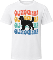 Goldendoodle Mama Retro Repeat T Shirt Goldendoodle Mama Retro Repeat T Shirt